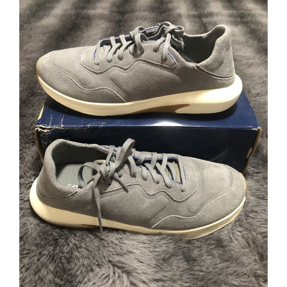 Olukai Koheo Men's Suede Casual Lifestyle Sneaker Shoe Gray, Size 9, 10525-2626